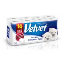 Papier toaletowy Velvet delikatnie biały - REK 051